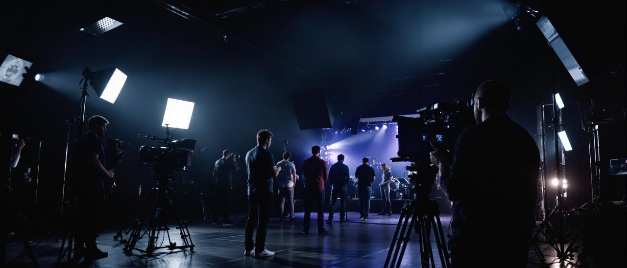 蘑菇视频拍摄现场